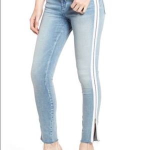 BLANKNYC THE GREAT JONES SIDE ZIP SKINNY JEANS